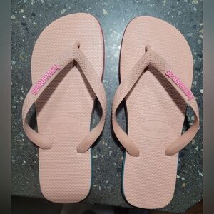 Havaianas Pink Flip-Flops for Men/Women